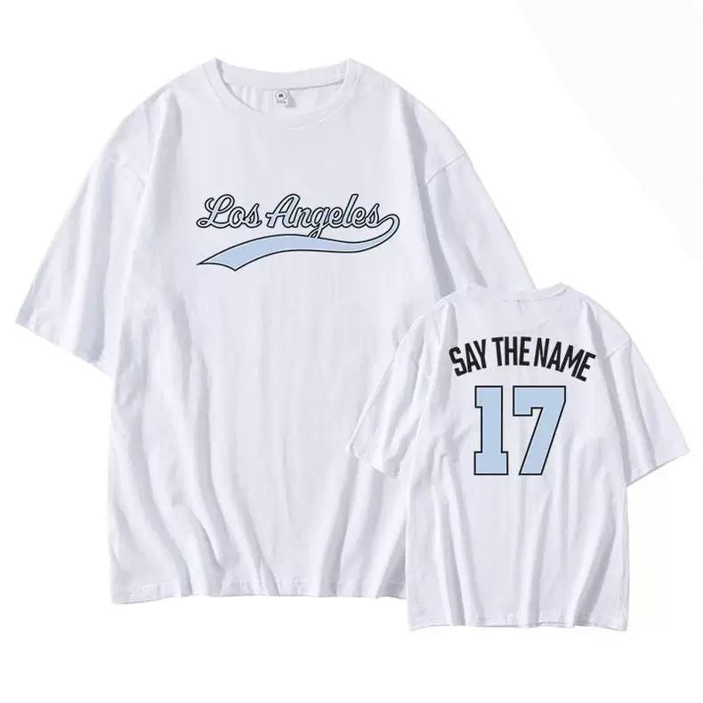 SEVENTEEN MERCH THE CITY LA T-SHIRTS 100% COTTON