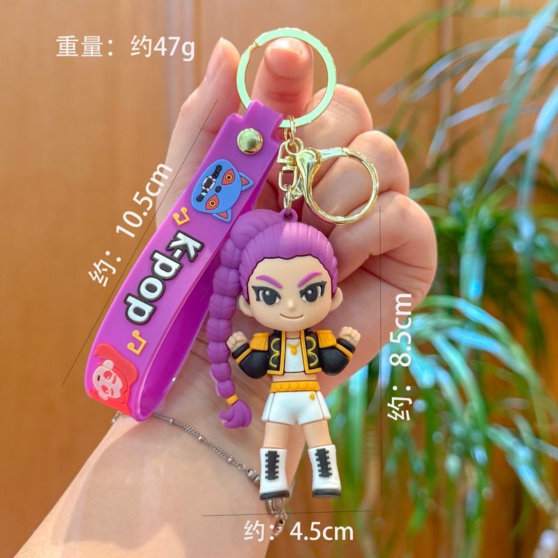 KPOP DEMON HUNTERS HUNTR/X KEYCHAINS