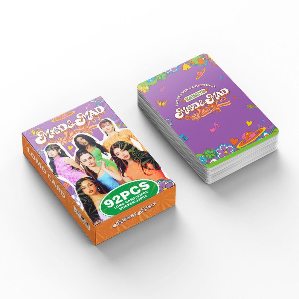 KATSEYE PHOTOCARDS + STICKERS 92 PCS