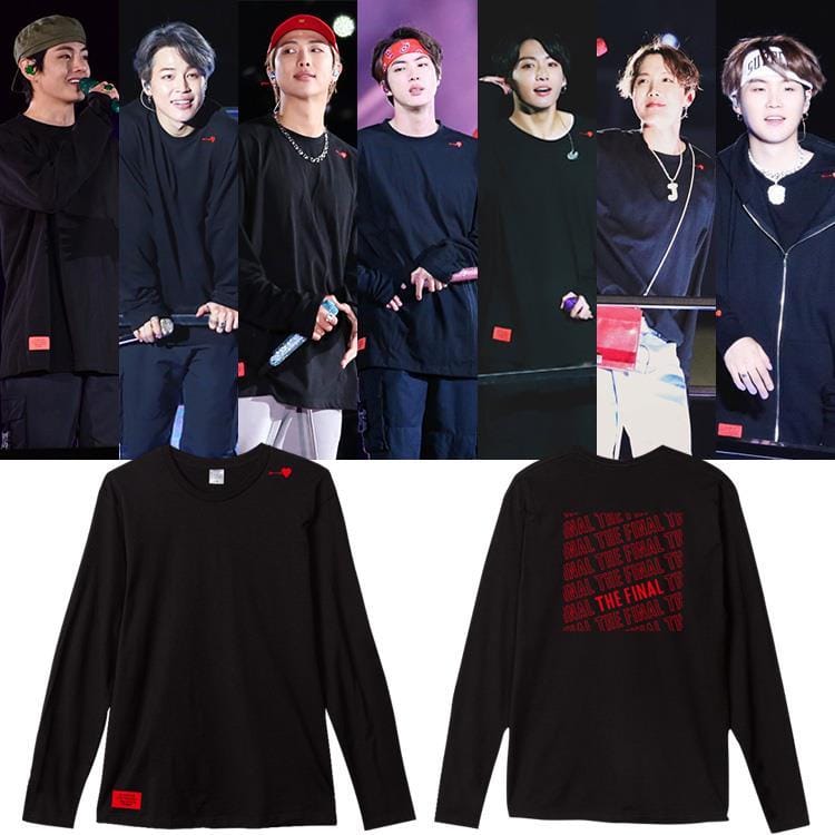 BTS TOUR L.Y. THE FINAL SHIRT 100% COTTON – PLANET STORE