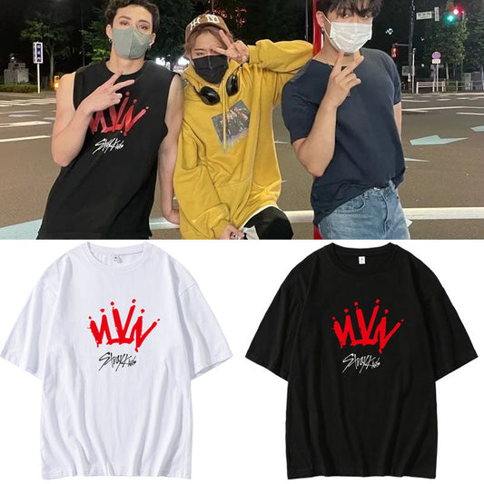 STRAY KIDS MERCH TSHIRT 100% COTTON