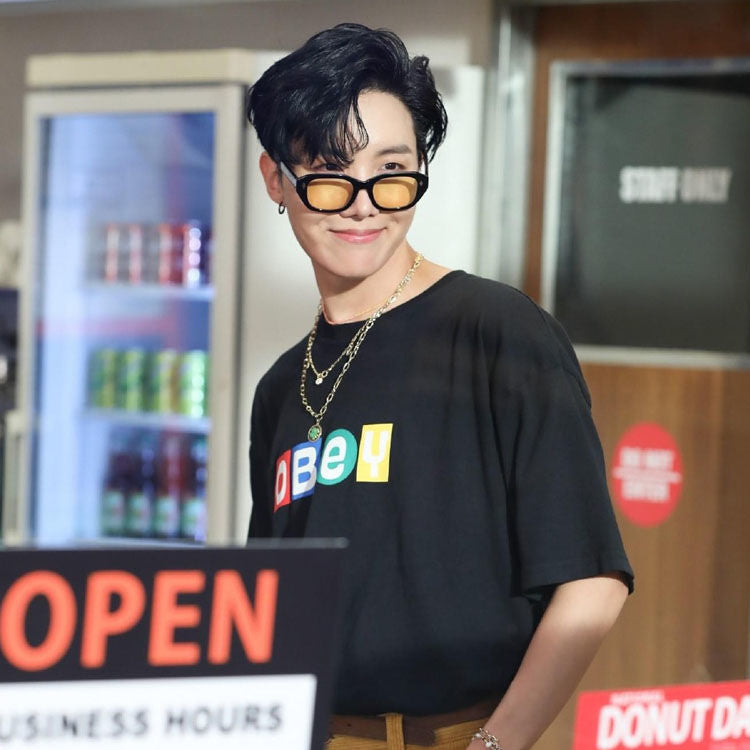 JHOPE OBeY DYNAMITE T-SHIRT 100% COTTON