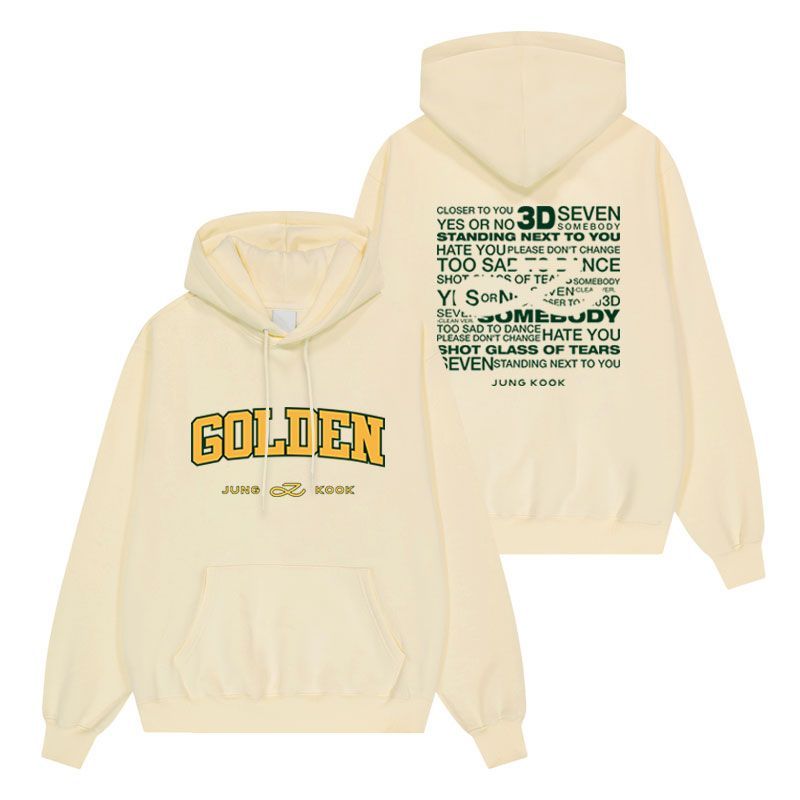 JUNGKOOK GOLDEN HOODIE