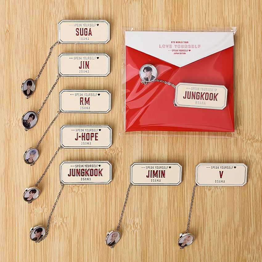 BTS MERCH LOVE YOURSELF TOUR PIN's