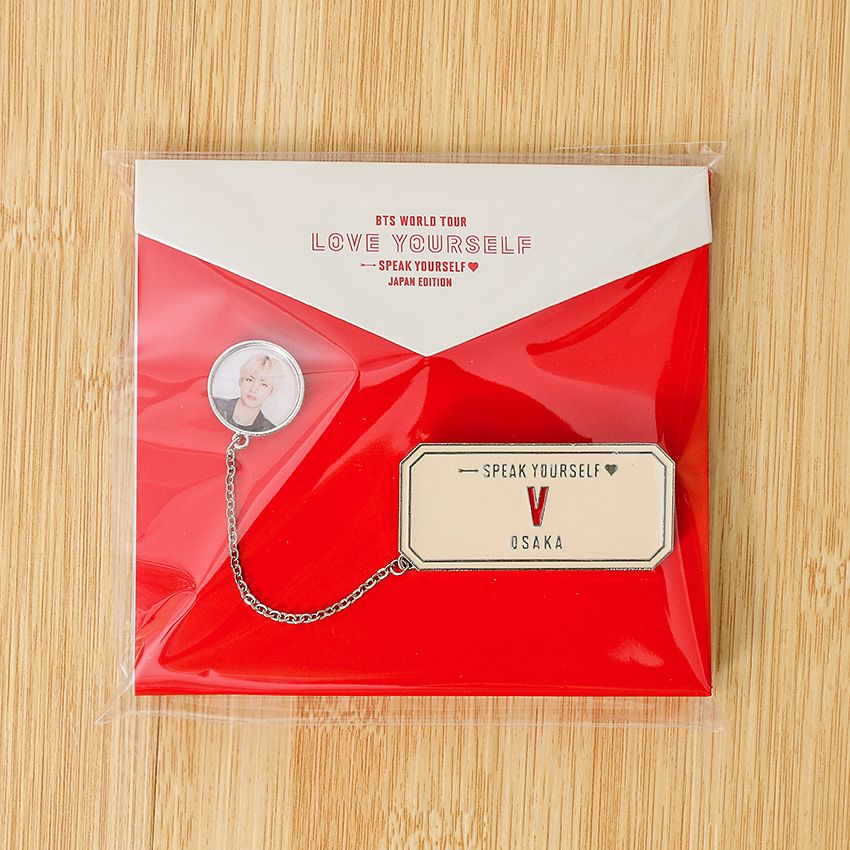 BTS MERCH LOVE YOURSELF TOUR PIN's