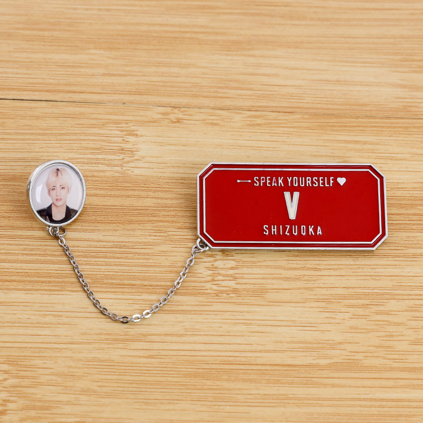 BTS MERCH LOVE YOURSELF TOUR PIN's