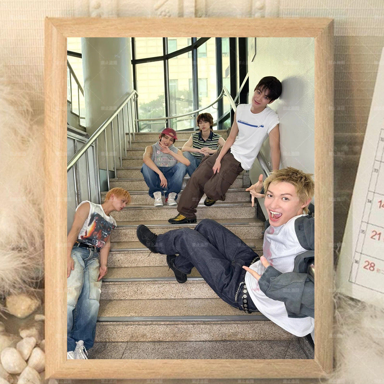 CORTIS DECORATIVE FRAME - VARIOUS SIZES AND IMAGES