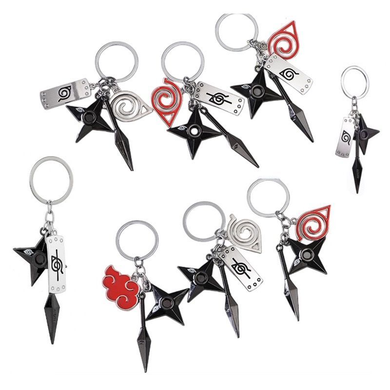 NARUTO MERCH KEYCHAINS- VARIOUS OPTIONS!