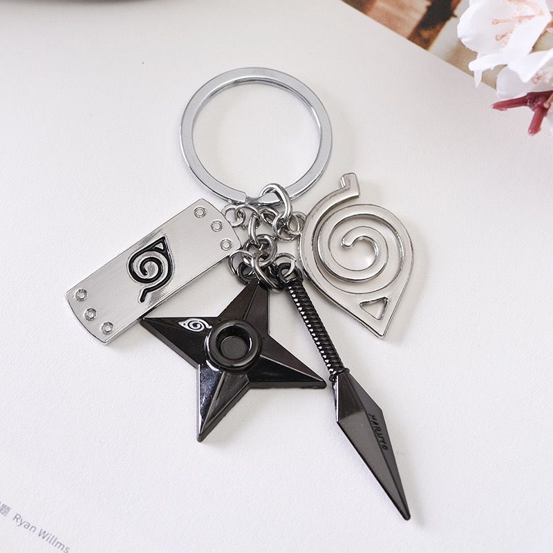NARUTO MERCH KEYCHAINS- VARIOUS OPTIONS!