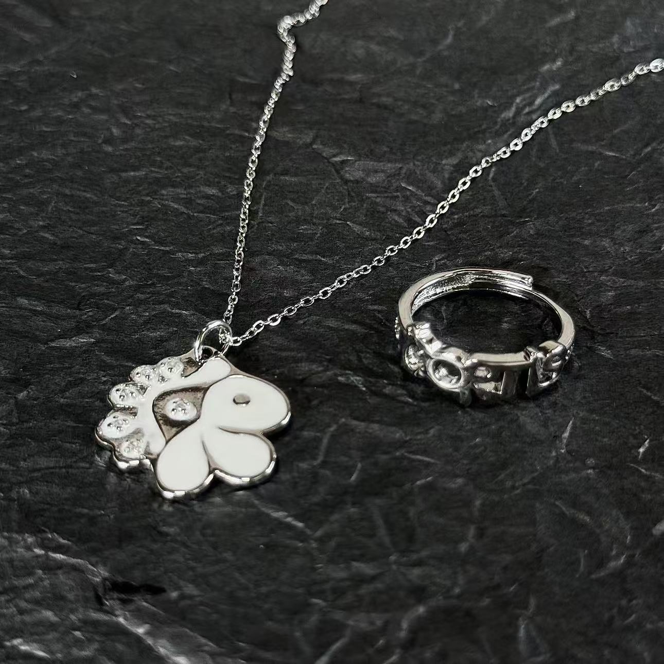 CORTIS NECKLACE + CORTIS RING SET