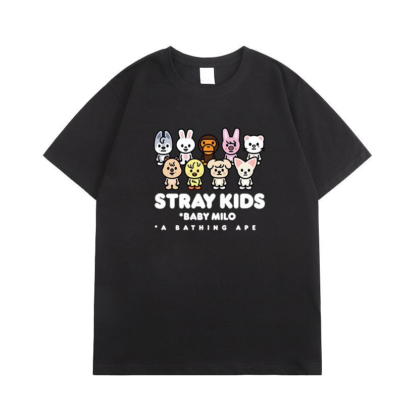 STRAY KIDS BABY MILO T-SHIRTS 100% COTTON