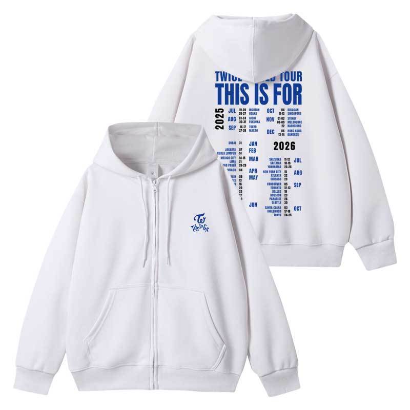 TWICE THIS IS FOR HOODIES TOUR 2025/2026