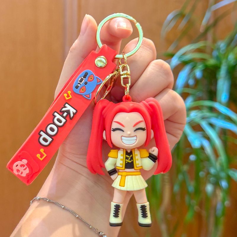 KPOP DEMON HUNTERS HUNTR/X KEYCHAINS