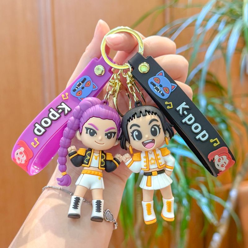 KPOP DEMON HUNTERS HUNTR/X KEYCHAINS