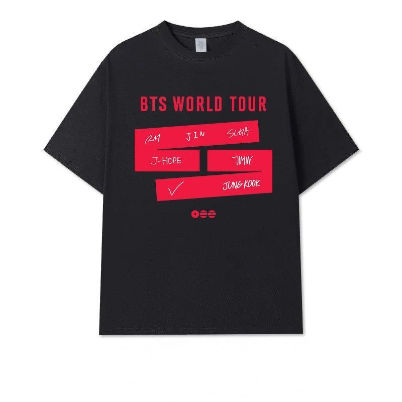 BTS WORLD TOUR 2026 T SHIRTS 100% COTTON