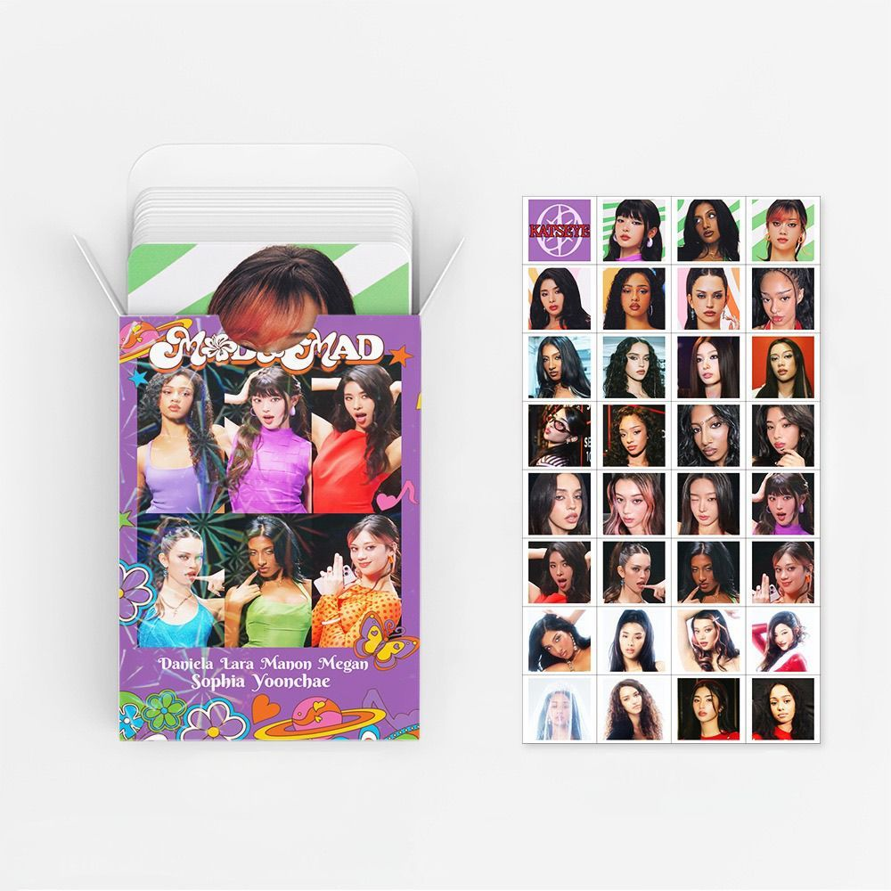 KATSEYE PHOTOCARDS + STICKERS 92 PCS