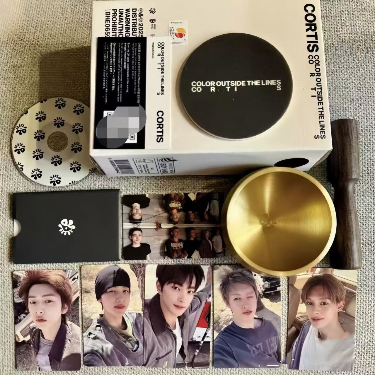 CORTIS TIBETAN BOWL + CD + PHOTOCARDS