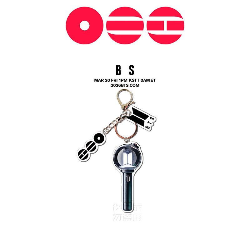 BTS ARIRANG KEYCHAINS