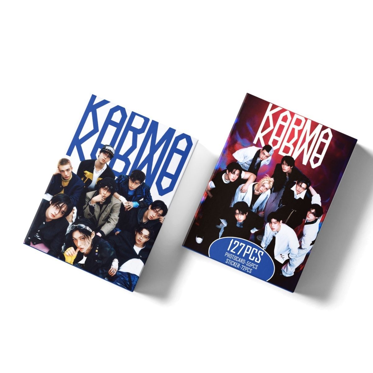 PHOTOCARDS STRAY KIDS KARMA 127 PÇS(55 Cards+ 72 Stickers)