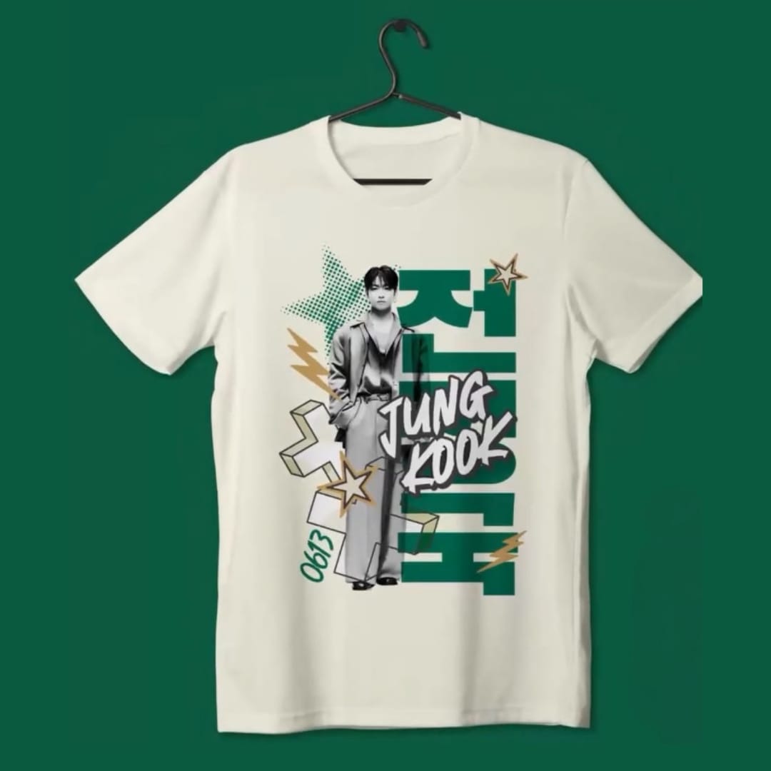 JUNGKOOK T- SHIRT 100% COTTON