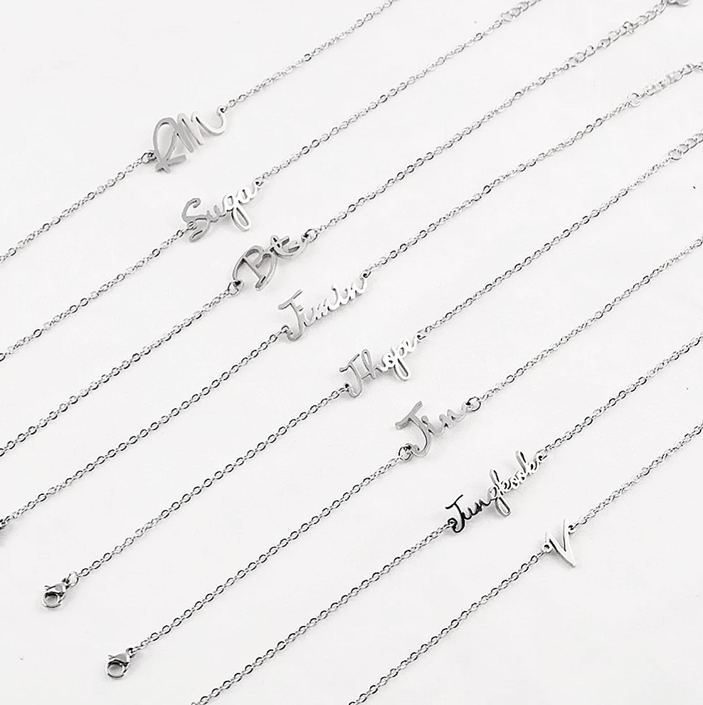 BTS BRACELET STAINLESS STEEL