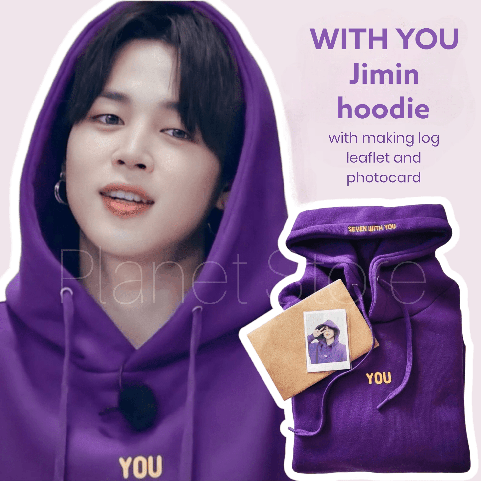 BTS Jimin With You Hoodie, BTS Jimin, Bangtan, Bangtan Boys, Bangtan
