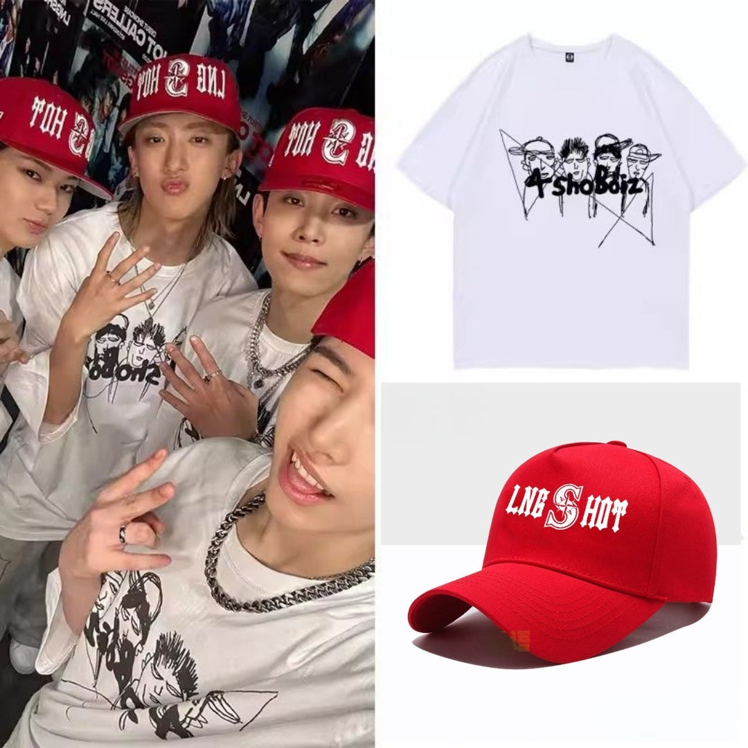 LNGSHOT T-SHIRT + CAP