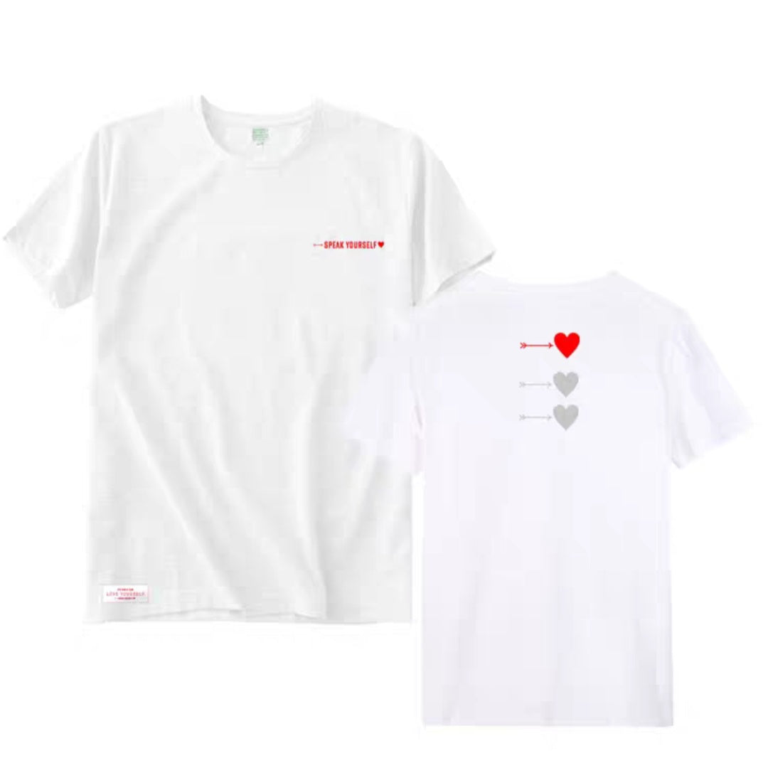 BTS WORLD TOUR L.Y SPEAK YOURSELF T-SHIRTS 100% COTTON