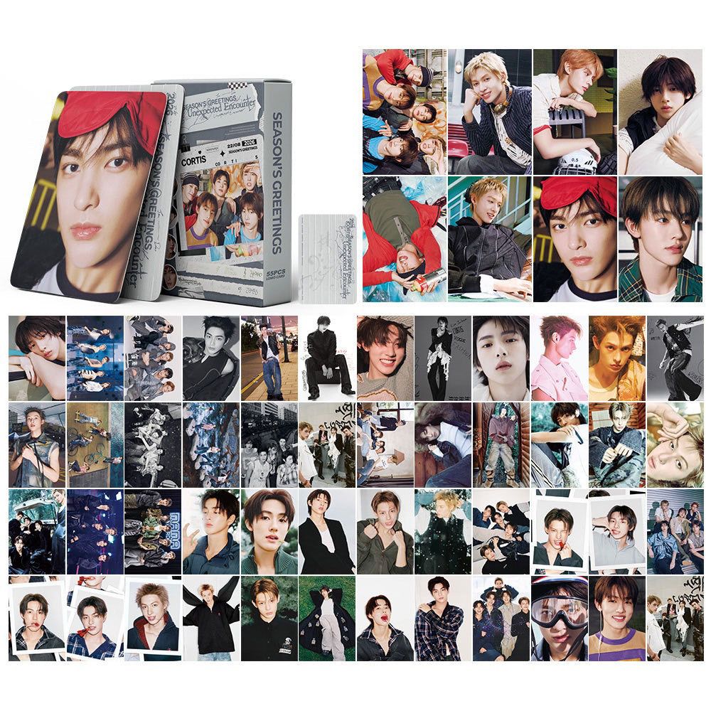 CORTIS PHOTOCARDS 2026 UNEXPECTED ENCOUNTER 55 PCS