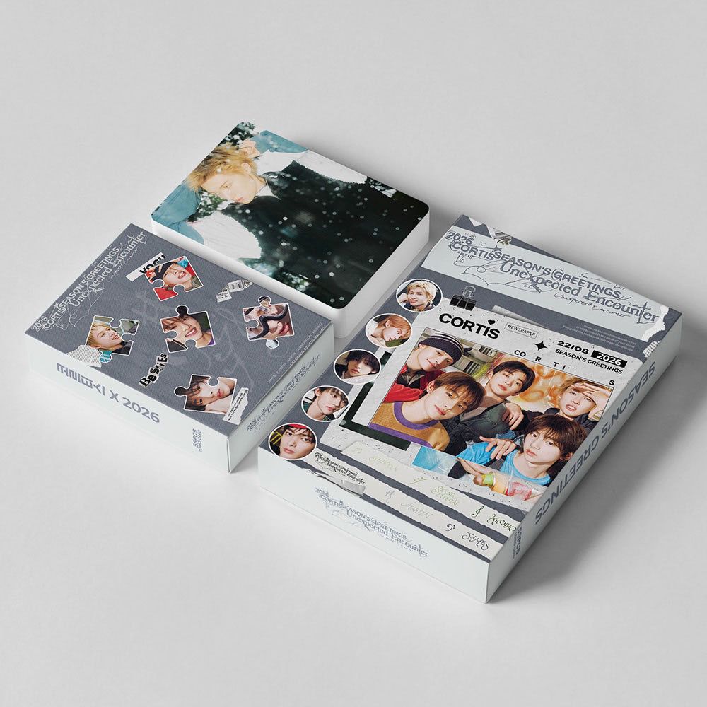 CORTIS PHOTOCARDS 2026 UNEXPECTED ENCOUNTER 55 PCS