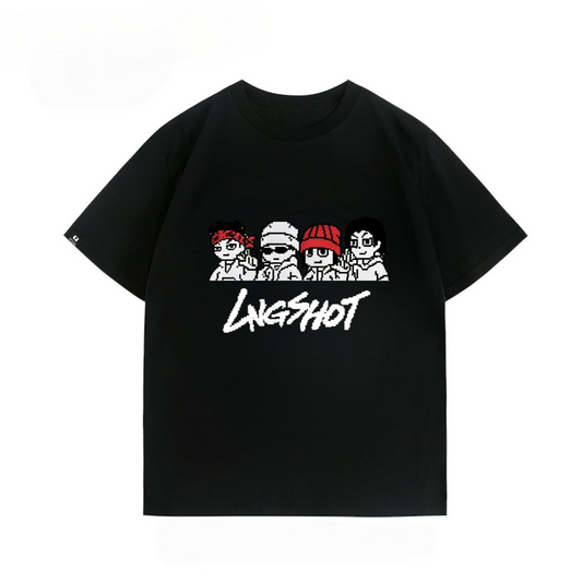 LNGSHOT T-SHIRTS 100% COTTON (various colors)