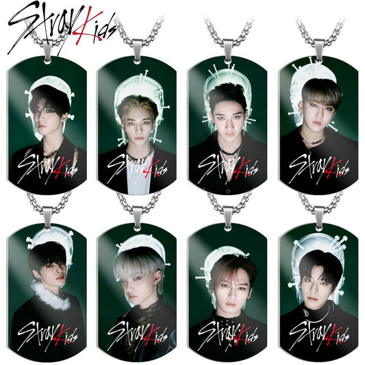 STRAY KIDS NECKLACE STAINLESS STEEL